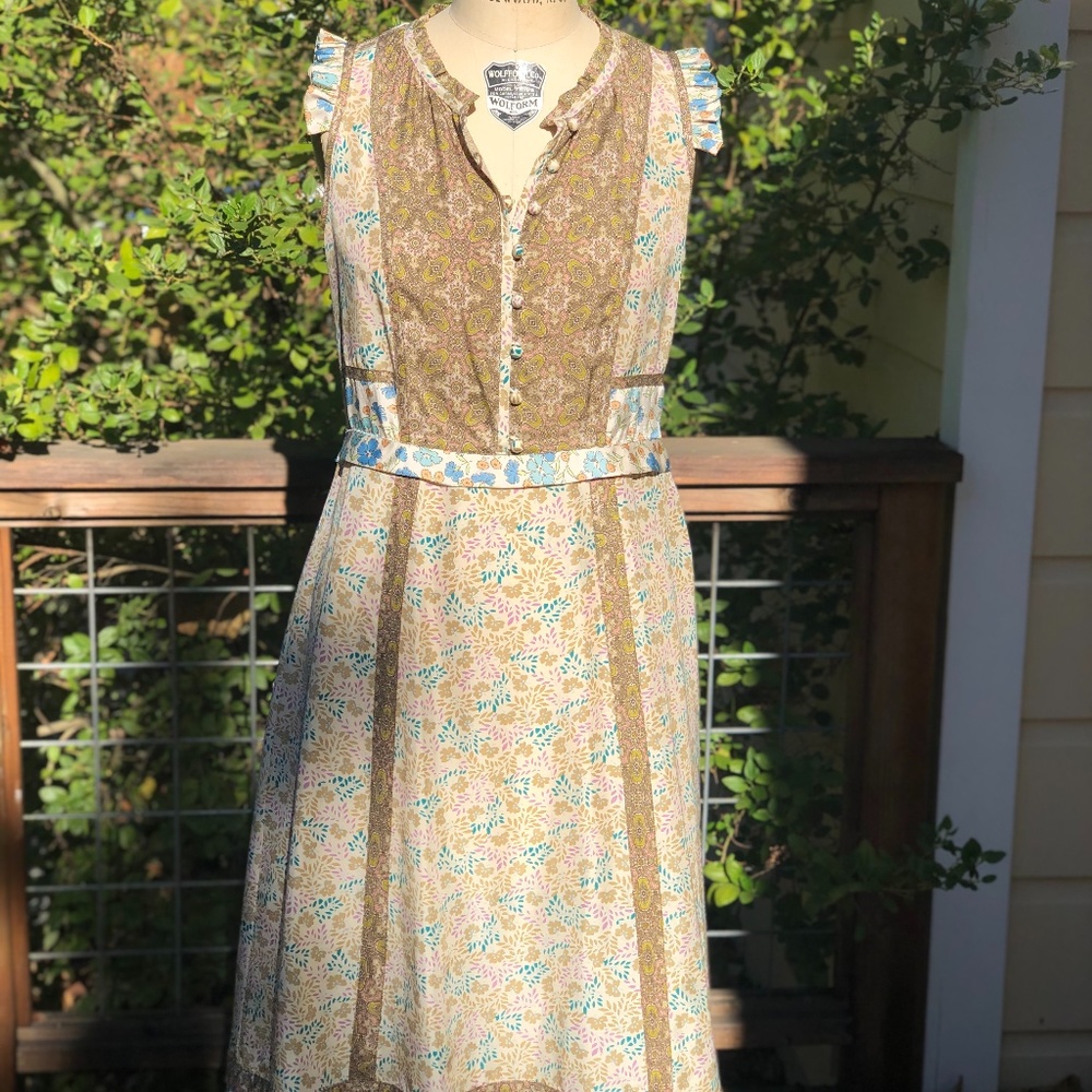 Marc by Marc Silk Floral Dress